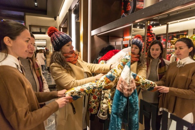 London shopping tour